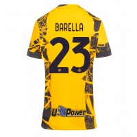 Inter Milan Nicolo Barella #23 Tredjeställ Dam 2024-25 Kortärmad
